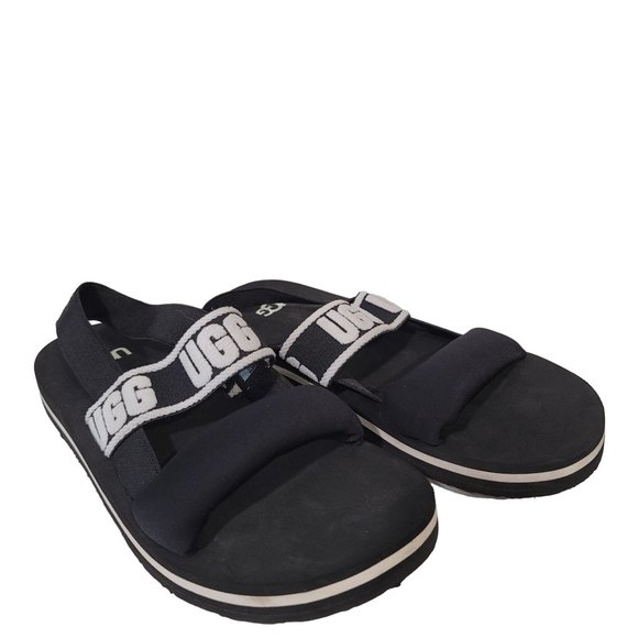 Ugg Zuma kids sing black and white sandals size 3 big girls - Picture 8 of 8
